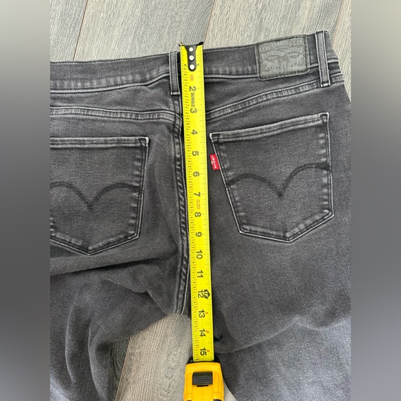 Women’s Levi’s 311 Soft Black Jeans 30/30 - Picture 10 of 12